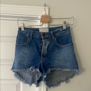 NEW One Teaspoon High Waist Bonita Shorts Size 26